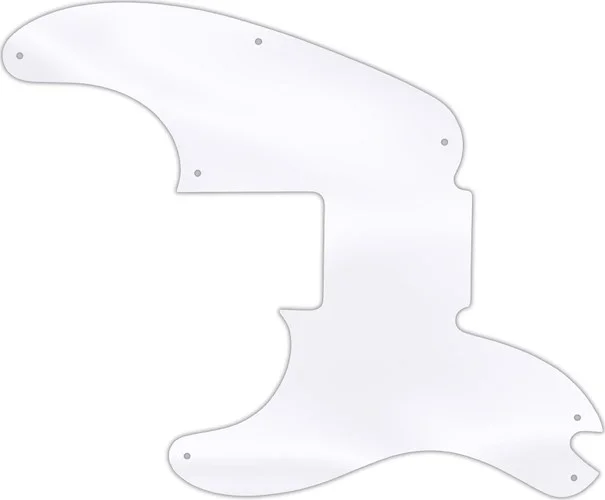 WD Custom Pickguard For Left Hand Fender Sting Signature Precision Bass #45 Clear Acrylic