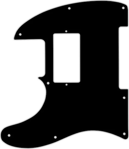 WD Custom Pickguard For Left Hand Fender USA Jim Root Signature Telecaster #01 Black