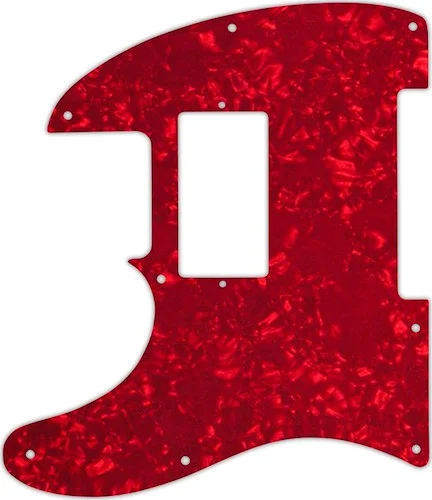 WD Custom Pickguard For Left Hand Fender USA Jim Root Signature Telecaster #28R Red Pearl/White/Black/White