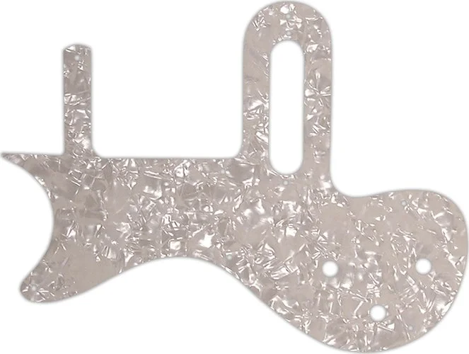 WD Custom Pickguard For Left Hand Gibson 1 Pickup Melody Maker #28A Aged Pearl/White/Black/White