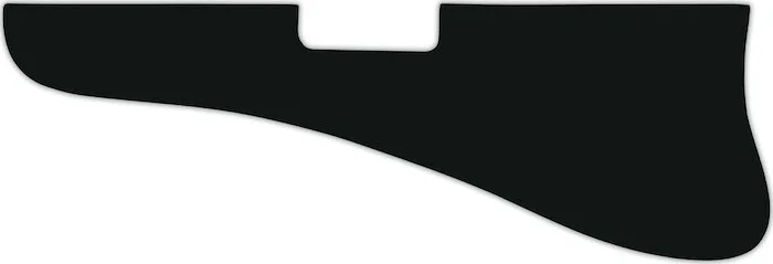 WD Custom Pickguard For Left Hand Gibson 1956-1969 ES-125 T #01A Black Acrylic