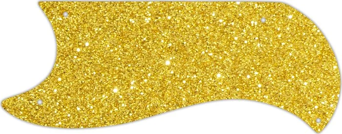 WD Custom Pickguard For Left Hand Gibson 1961-1963 Half Face SG Custom #60GS Gold Sparkle 