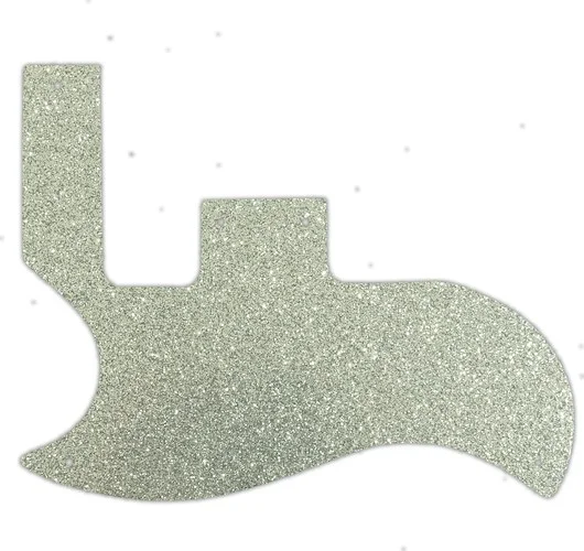 WD Custom Pickguard For Left Hand Gibson 1961-1970 SG Special #60SS Silver Sparkle 
