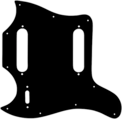 WD Custom Pickguard For Left Hand Gibson 1970-1982 SG Style Melody Maker #01 Black