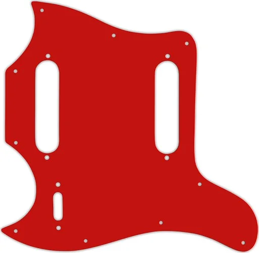 WD Custom Pickguard For Left Hand Gibson 1970-1982 SG Style Melody Maker #07 Red/White/Red