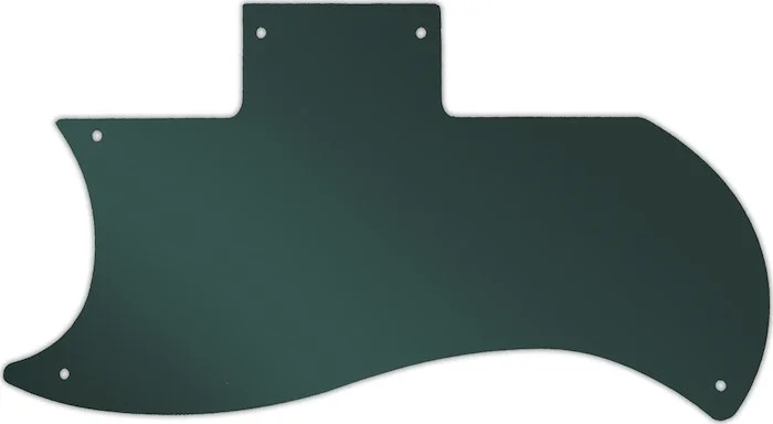 WD Custom Pickguard For Left Hand Gibson 1971-Present Or 1961 Reissue Half Face SG #10S Smoke Mirror