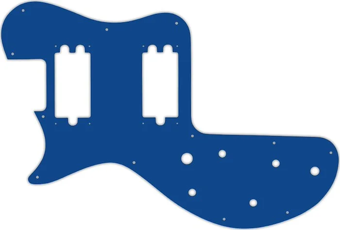 WD Custom Pickguard For Left Hand Gibson 1980-1984 Sonex #08 Blue/White/Blue