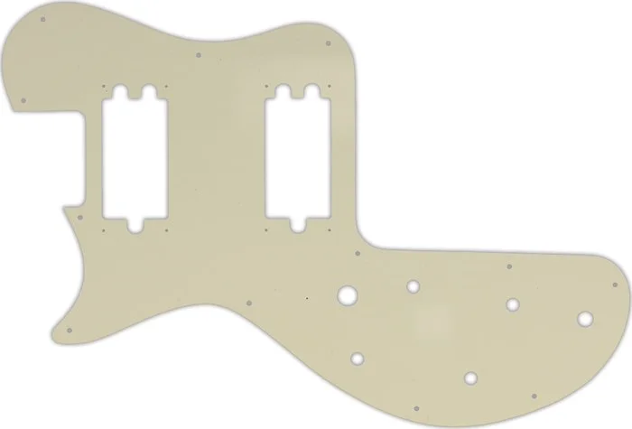 WD Custom Pickguard For Left Hand Gibson 1980-1984 Sonex #55 Parchment 3 Ply