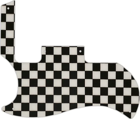 WD Custom Pickguard For Left Hand Gibson 2010-2012 '60s Tribute SG Special #CK01 Checkerboard Graphic