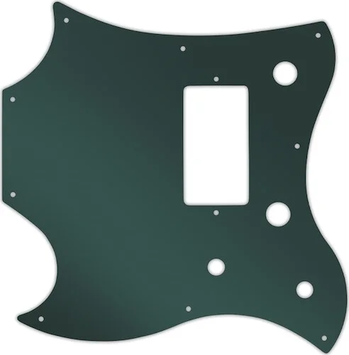 WD Custom Pickguard For Left Hand Gibson 2011 SG Style Melody Maker #10S Smoke Mirror