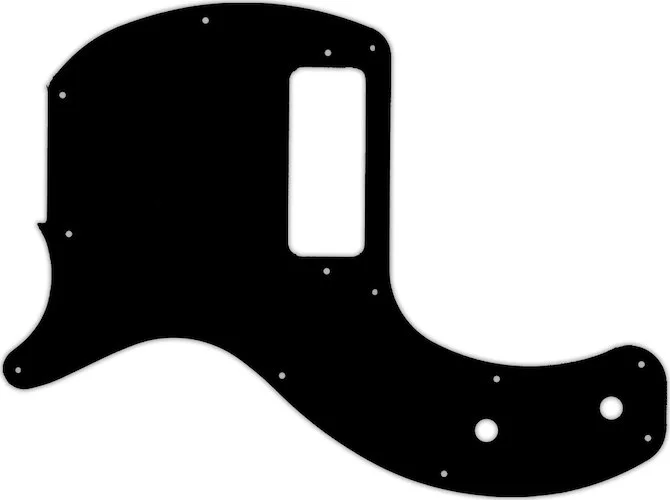 WD Custom Pickguard For Left Hand Gibson 2019-Present Les Paul Junior Tribute DC #01 Black