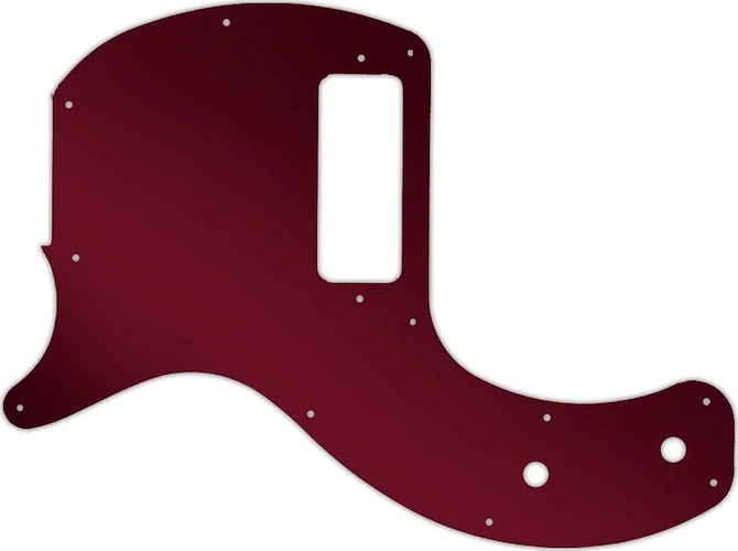 WD Custom Pickguard For Left Hand Gibson 2019-Present Les Paul Junior Tribute DC #10R Red Mirror