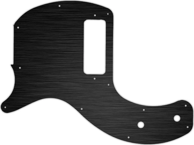 WD Custom Pickguard For Left Hand Gibson 2019-Present Les Paul Junior Tribute DC #27 Simulated Black Anodized