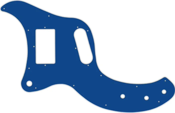 WD Custom Pickguard For Left Hand Gibson Marauder #08 Blue/White/Blue