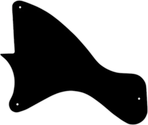 WD Custom Pickguard For Left Hand Gibson Original Vintage Les Paul Junior #03P Black/Parchment/Black