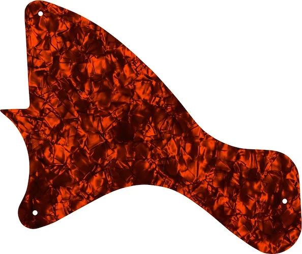 WD Custom Pickguard For Left Hand Gibson Original Vintage Les Paul Junior #28OP Orange Pearl/Black/White/Black