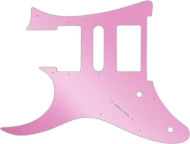 WD Custom Pickguard For Left Hand Ibanez 2009 RG350DX #10P Pink Mirror