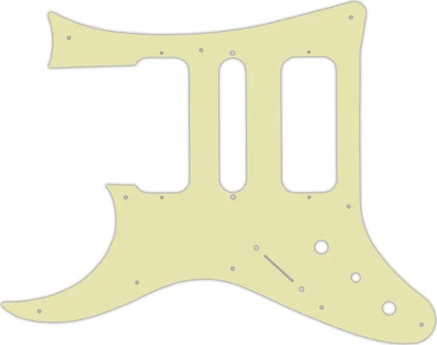 WD Custom Pickguard For Left Hand Ibanez 8 String TAM10 #34T Mint Green Thin