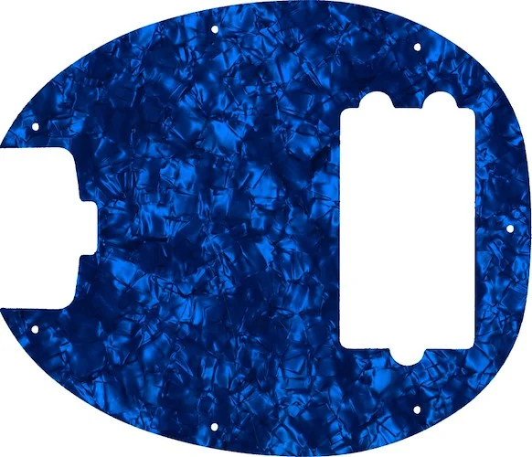 WD Custom Pickguard For Left Hand Music Man 2019 Short Scale StingRay Special #28DBP Dark Blue Pearl/Black/White/Black