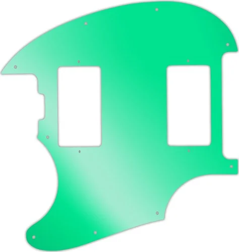 WD Custom Pickguard For Left Hand Music Man StingRay II #10GR Green Mirror