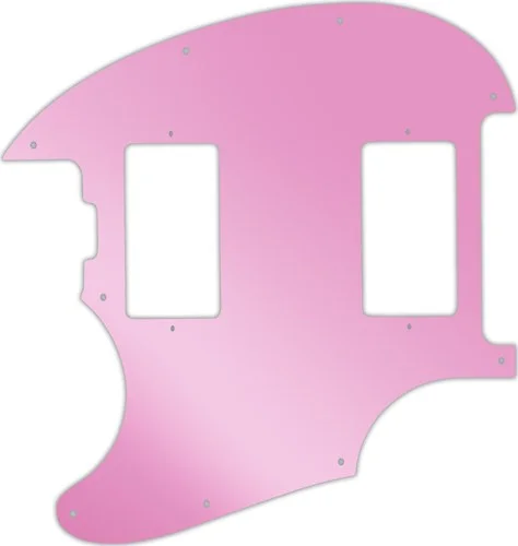 WD Custom Pickguard For Left Hand Music Man StingRay II #10P Pink Mirror