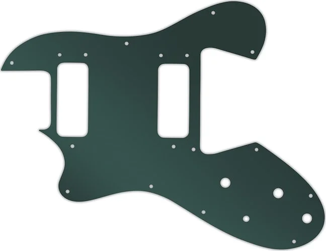 WD Custom Pickguard For Left Hand Ovation Viper #10S Smoke Mirror
