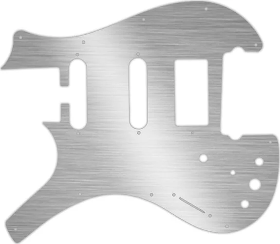 WD Custom Pickguard For Left Hand Parker Dual Single Coil, Single Humbucker Nitefly SA #13 Simulated Brushed S