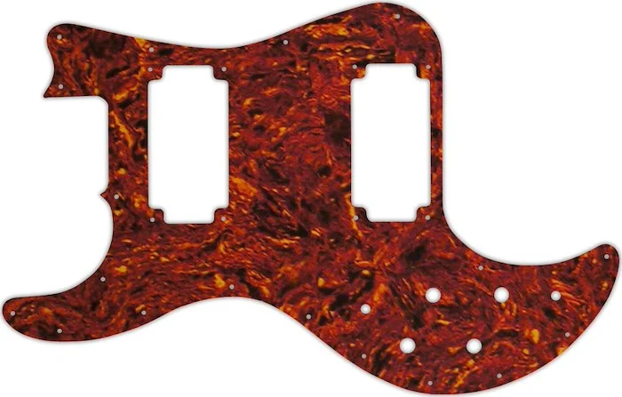 WD Custom Pickguard For Left Hand Peavey T-40 #05P Tortoise Shell/Parchment