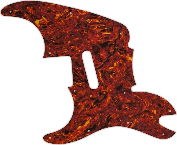 WD Custom Pickguard For Left Hand Squier By Fender 2013-Present '51 #05P Tortoise Shell/Parchment