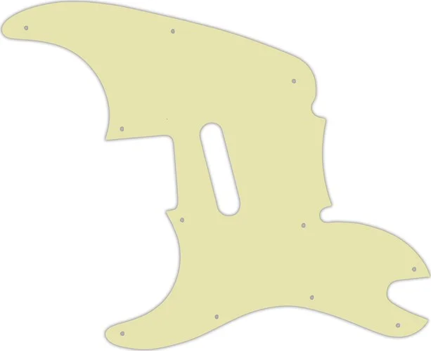 WD Custom Pickguard For Left Hand Squier By Fender 2013-Present '51 #34T Mint Green Thin