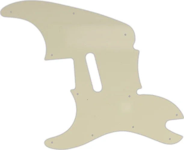 WD Custom Pickguard For Left Hand Squier By Fender 2013-Present '51 #55S Parchment Solid