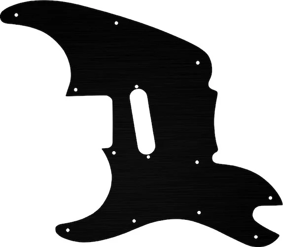 WD Custom Pickguard For Left Hand Squier By Fender 2004-2006 '51 #27 Simulated Black Anodized