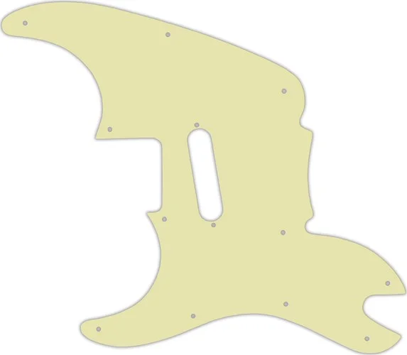 WD Custom Pickguard For Left Hand Squier By Fender 2004-2006 '51 #34T Mint Green Thin