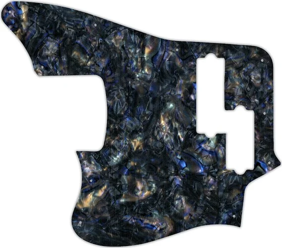 WD Custom Pickguard For Left Hand Squier By Fender 5 String Vintage Modified Jaguar Bass V Special #35 Black A