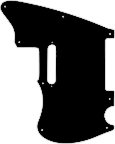 WD Custom Pickguard For Left Hand Squier By Fender 2020 Paranormal Offset Telecaster #01 Black