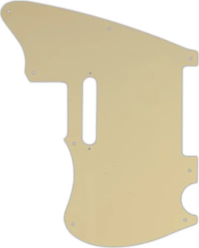 WD Custom Pickguard For Left Hand Squier By Fender 2020 Paranormal Offset Telecaster #06T Cream Thin