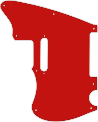 WD Custom Pickguard For Left Hand Squier By Fender 2020 Paranormal Offset Telecaster #07S Red Solid