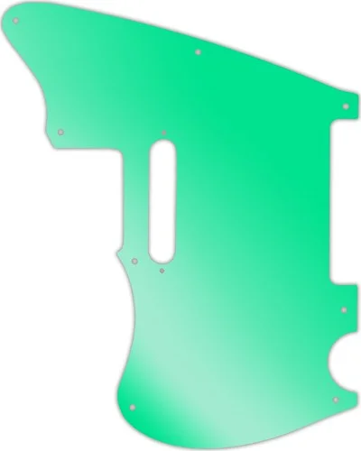WD Custom Pickguard For Left Hand Squier By Fender 2020 Paranormal Offset Telecaster #10GR Green Mirror