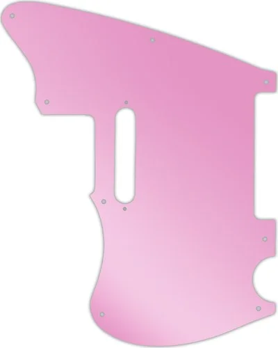 WD Custom Pickguard For Left Hand Squier By Fender 2020 Paranormal Offset Telecaster #10P Pink Mirror