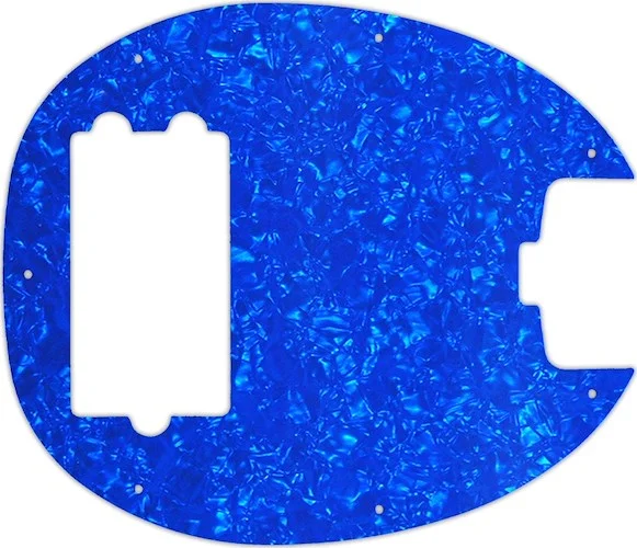 WD Custom Pickguard For Music Man 2019 Short Scale StingRay Special #28BU Blue Pearl/White/Black/Whi