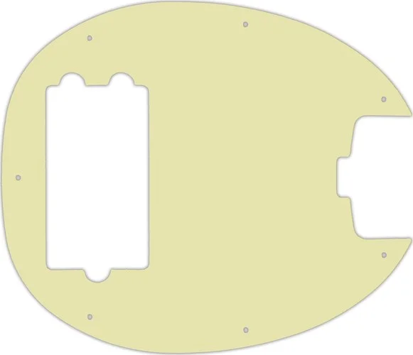 WD Custom Pickguard For Music Man 2019 Short Scale StingRay Special #34T Mint Green Thin