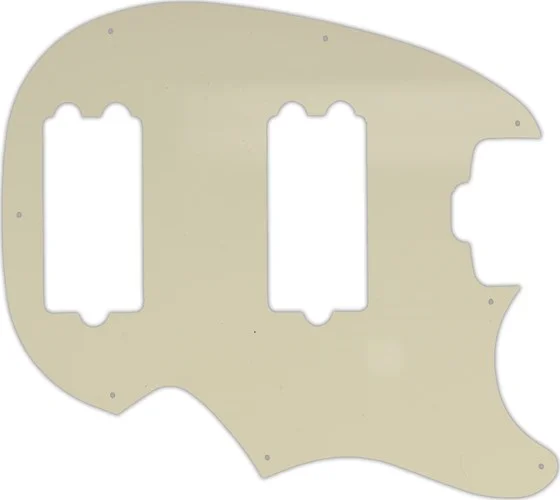 WD Custom Pickguard For Music Man Classic Sabre #55S Parchment Solid