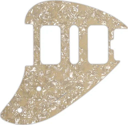 WD Custom Pickguard For Music Man Silhouette #28C Cream Pearl/Cream/Black/Cream