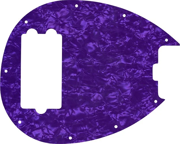 WD Custom Pickguard For Music Man Sterling 4-H Bass #28PRL Light Purple Pearl