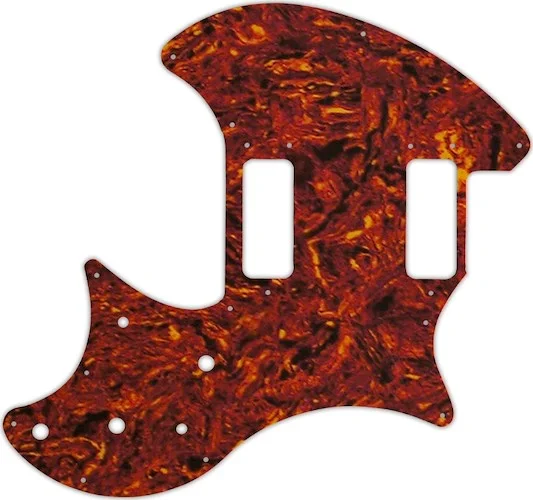 WD Custom Pickguard For Ovation Breadwinner #05P Tortoise Shell/Parchment