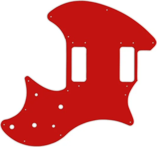WD Custom Pickguard For Ovation Breadwinner #07S Red Solid