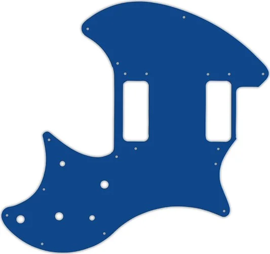 WD Custom Pickguard For Ovation Breadwinner #08 Blue/White/Blue