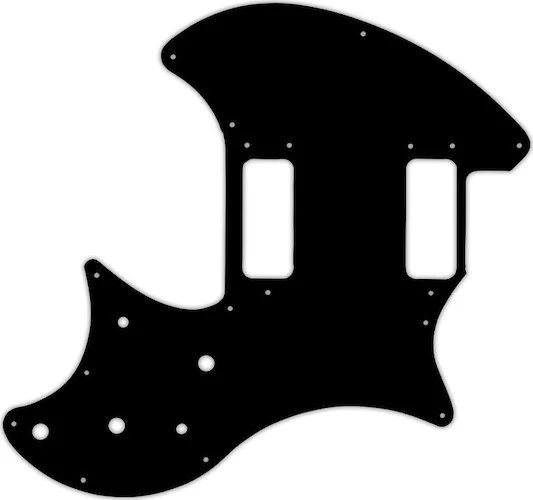 WD Custom Pickguard For Ovation Breadwinner #09 Black/White/Black/White/Black