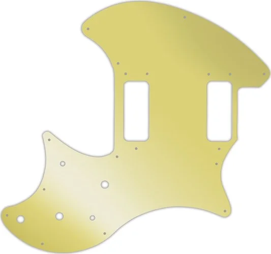 WD Custom Pickguard For Ovation Breadwinner #10GD Gold Mirror