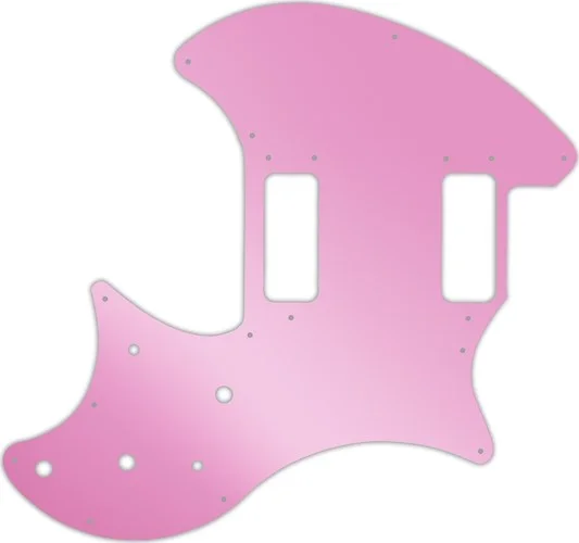 WD Custom Pickguard For Ovation Breadwinner #10P Pink Mirror